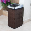 PU Creative Quadrilateral Sensor Waste Bin for Hotel/Office/Hall (B-30LD)